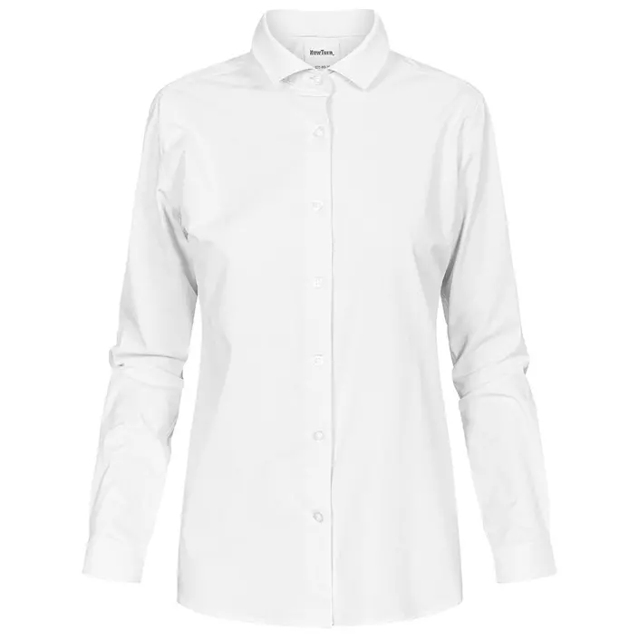 NewTurn Super Stretch Regular fit dameskjorte, Hvid, large image number 0