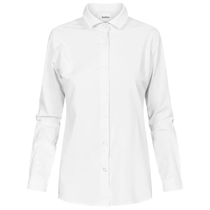 NewTurn Super Stretch Regular fit dameskjorte, Hvid, large image number 0