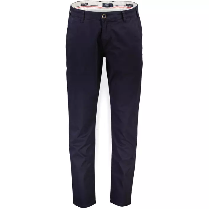 Bison Superflex Cashmere Touch chinos, DK Navy, large image number 0