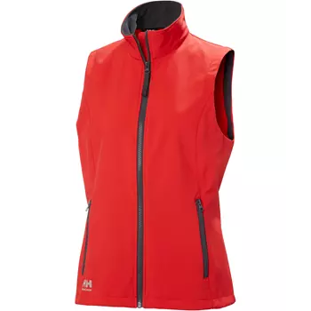 Helly Hansen Manchester 2.0 women's softshell vest, Alert red