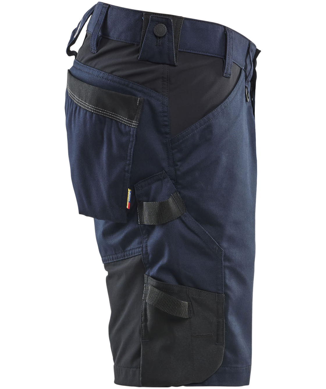 Bl&aring;kl&auml;der arbetsshorts, M&ouml;rk Marinbl&aring;, large image number 2