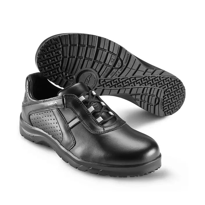 Sika Fusion work shoes O1, Black, large image number 0