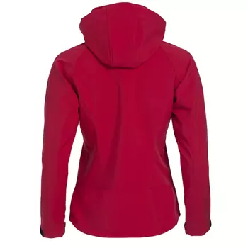 Clique Milford women's softshell jacket, Red