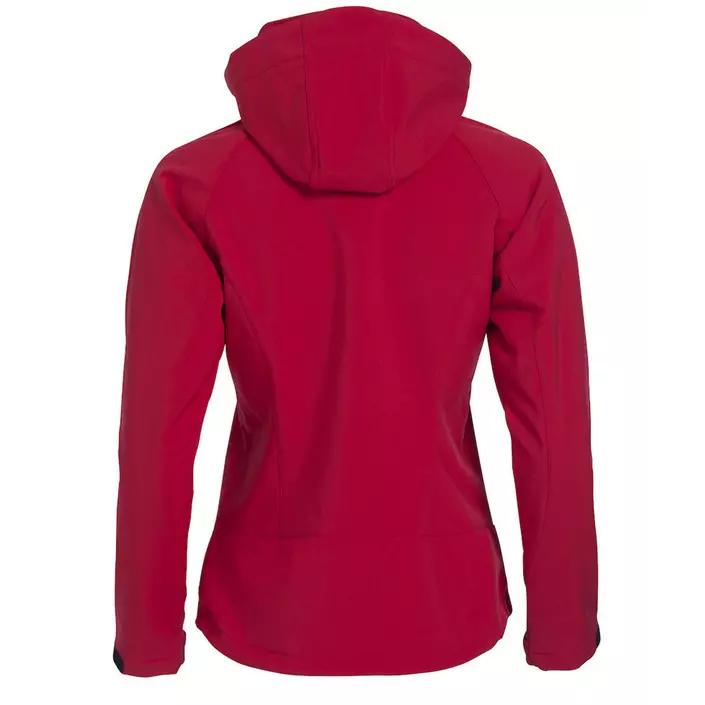 Clique Milford women's softshell jacket, Red, large image number 1