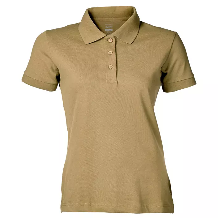 Mascot Crossover Grasse women's polo shirt, Light Khaki, large image number 0