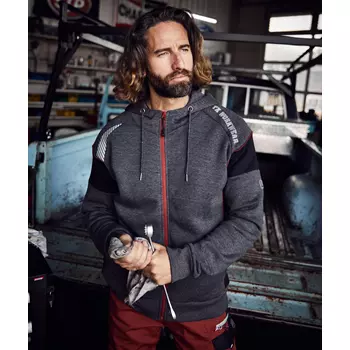 Terrax hættetrøje med lynlås