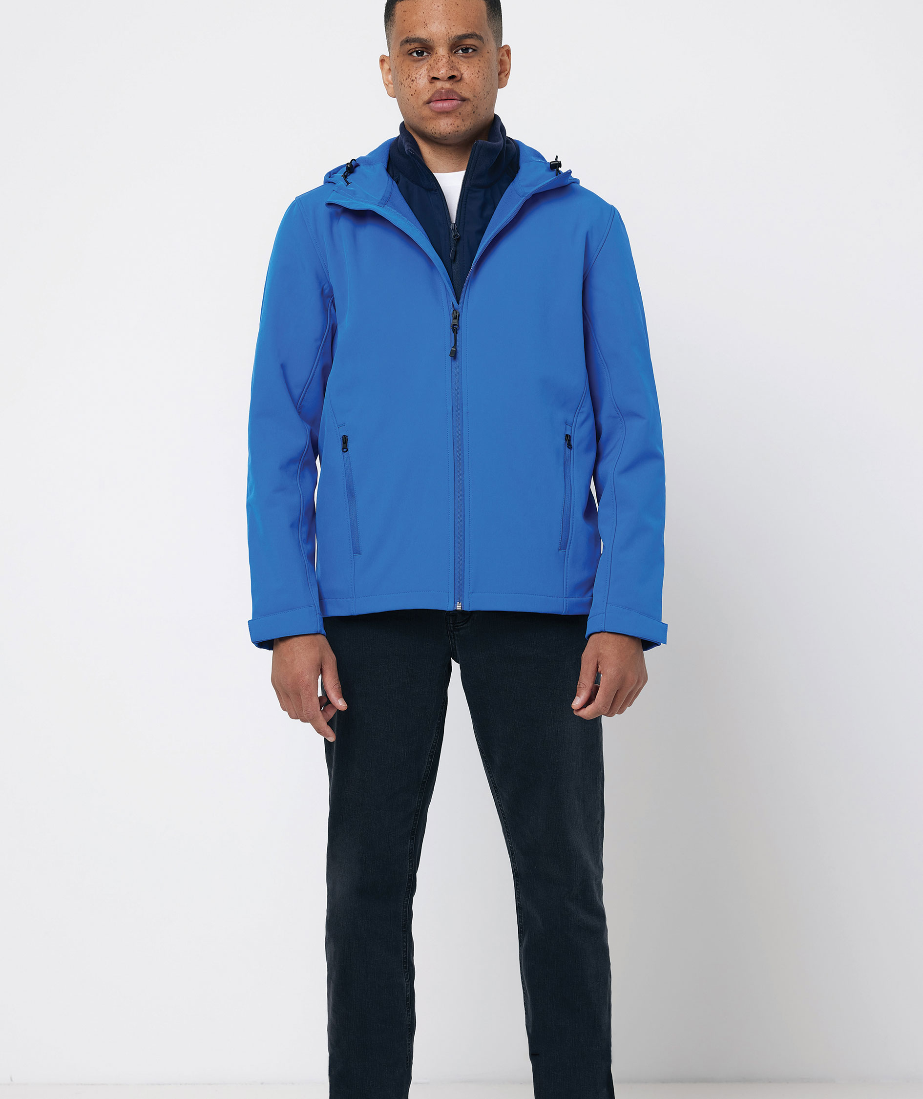 Iqoniq Makalu softshell jacket, Royal Blue, large image number 9