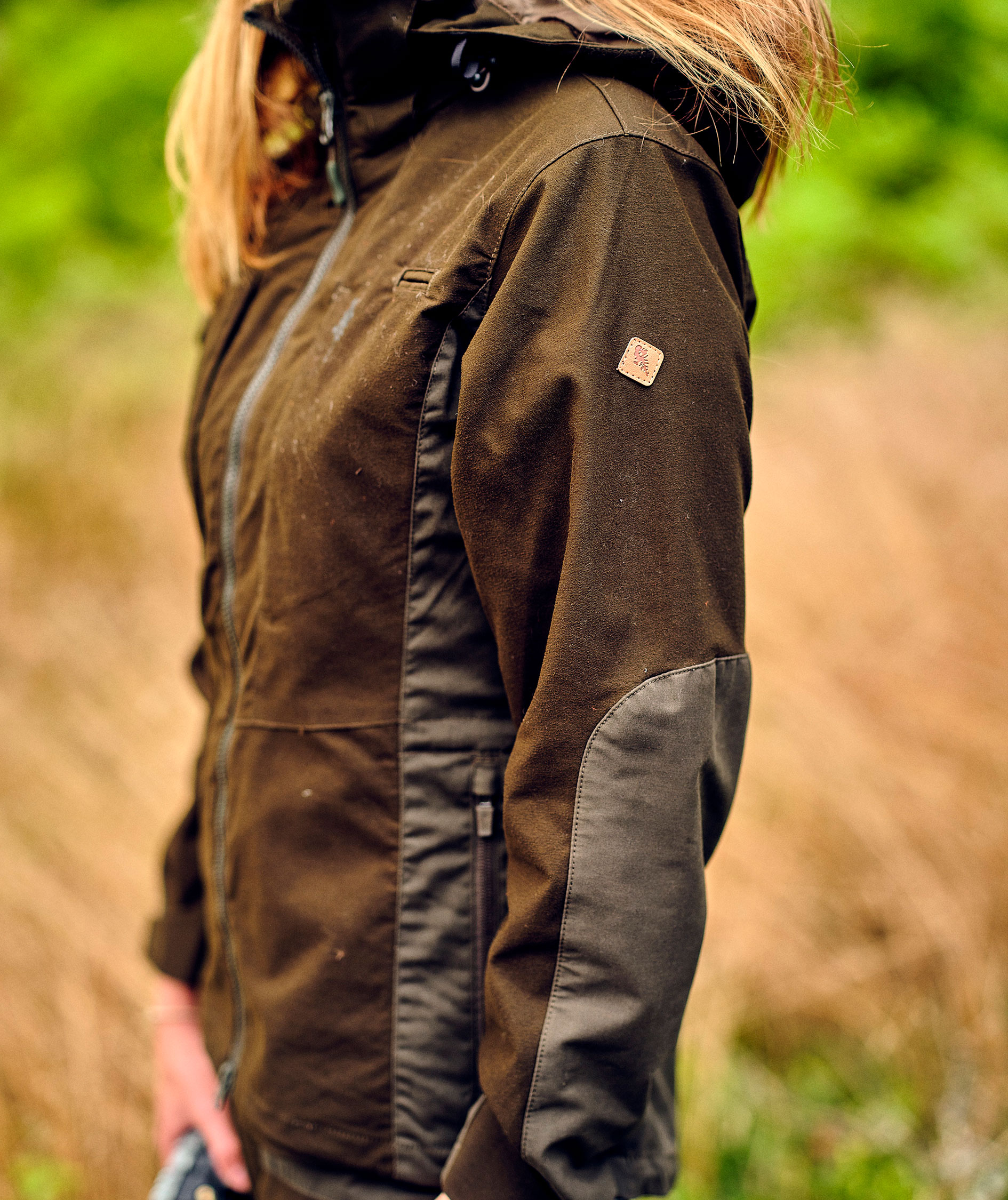 Pinewood Furudal Tracking damejakke, Mosgr&oslash;n/M&oslash;rk Mosgr&oslash;n, large image number 4