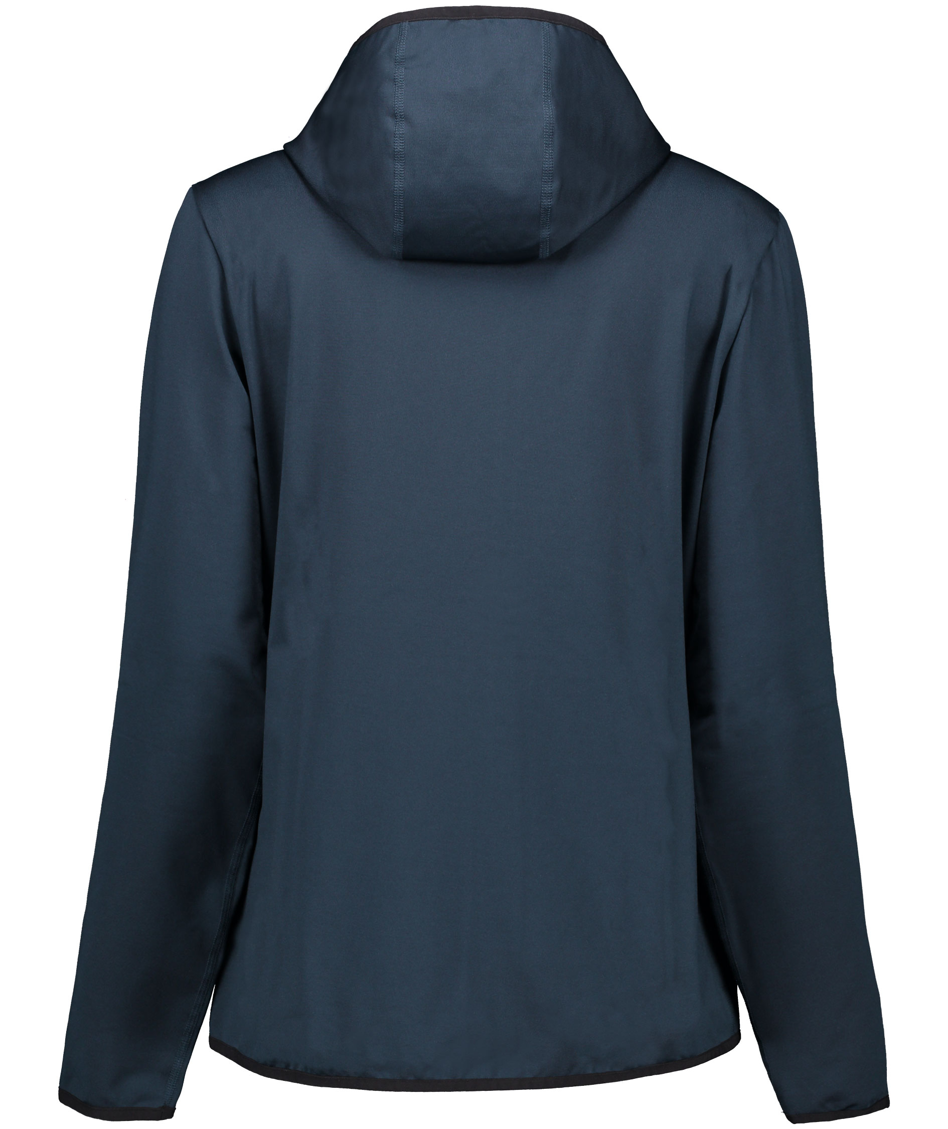 Westborn hoodie med dragkedja dam, Midnight Blue, large image number 3