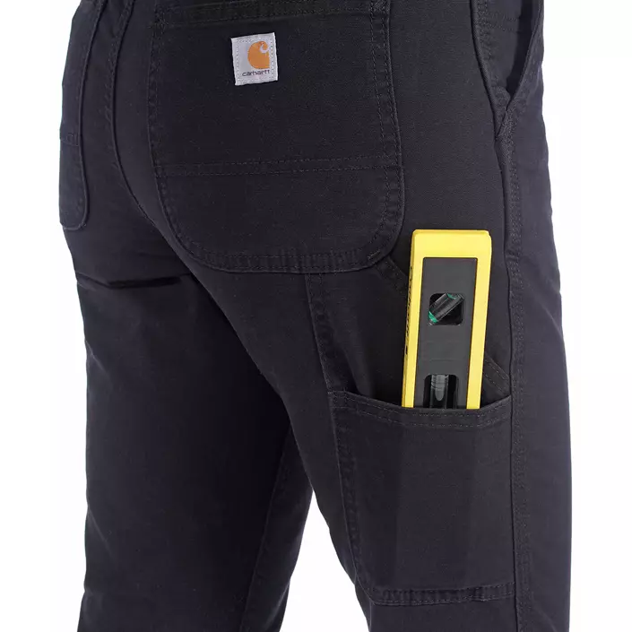 Carhartt Crawford jeans dame, Svart, large image number 4