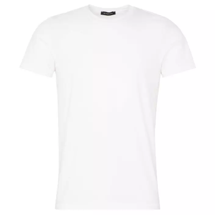 Eterna T-shirt with O-neck, White, large image number 0