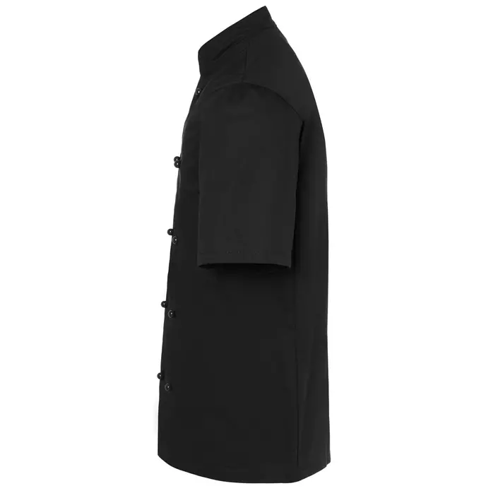 Karlowsky Lennert kurzärmelige Kochjacke ohne Knöpfe, Schwarz, large image number 4