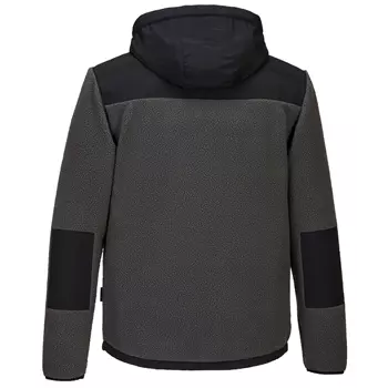 Portwest KX3 fibre pile jacket, Black/Grey