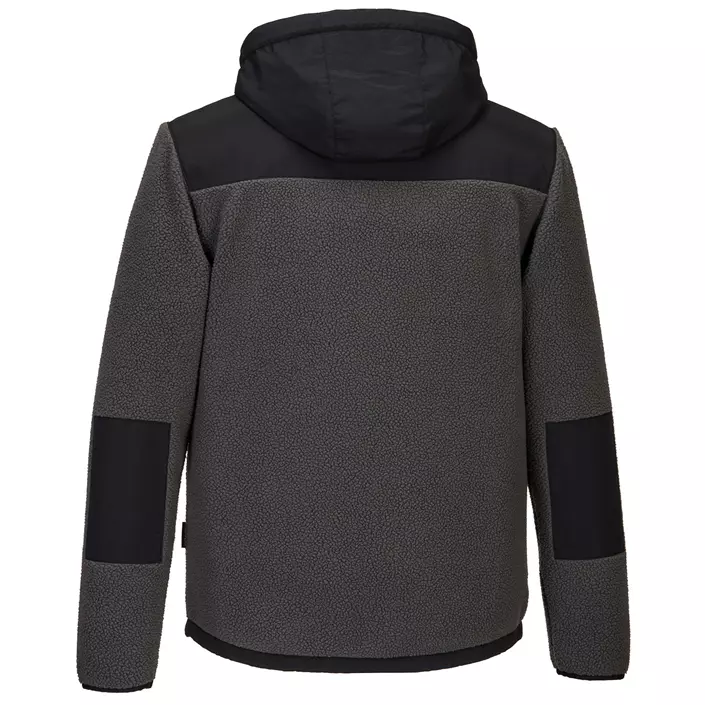 Portwest KX3 fibre pile jacket, Black/Grey, large image number 1