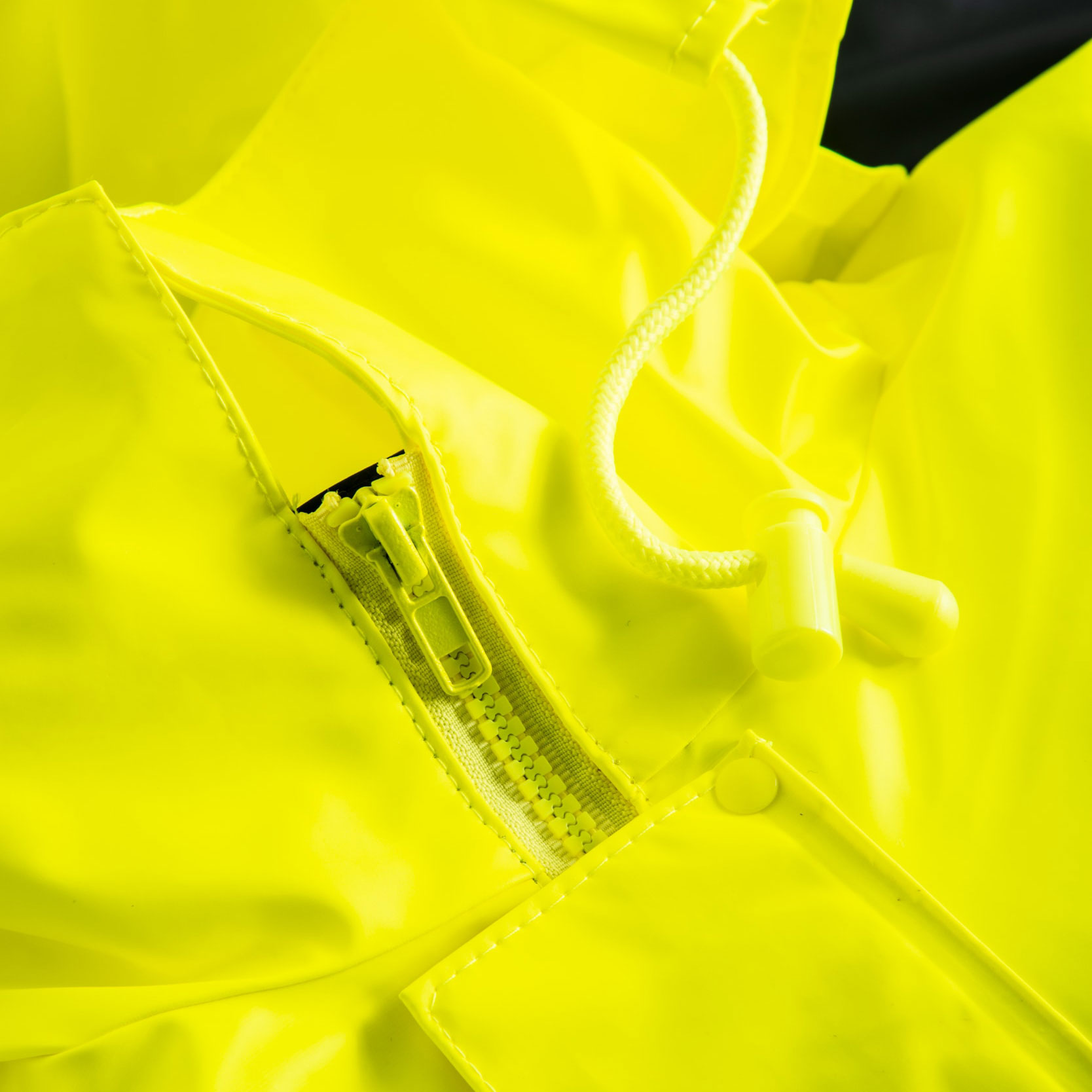 Lyngs&oslash;e Multinorm PU vinterjakke, Hi-vis&nbsp;Gul/Marine, large image number 2