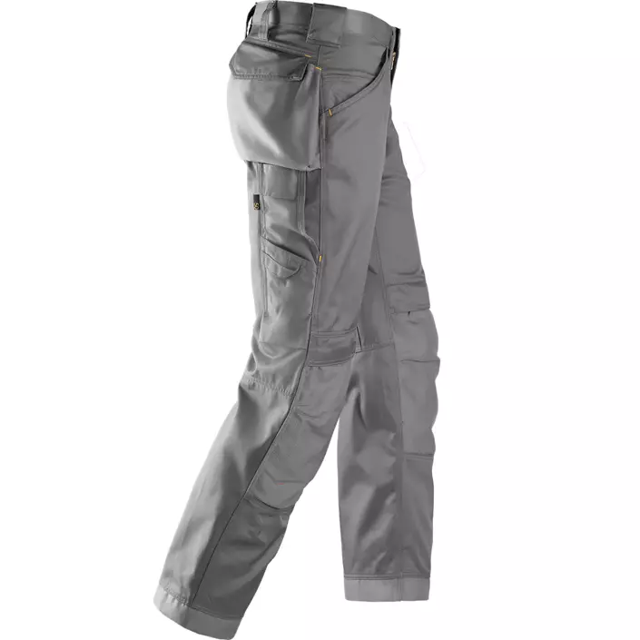 Snickers work trousers DuraTwill, Grey, large image number 3