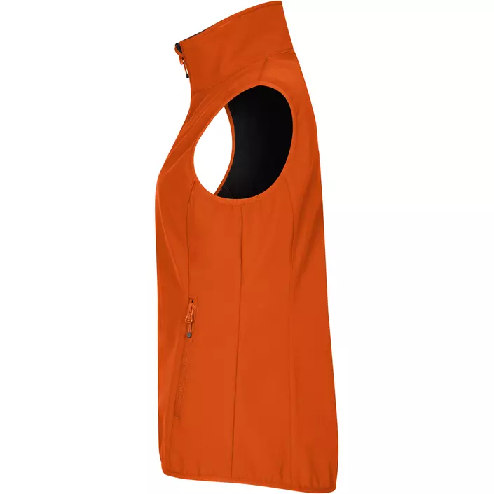 Clique Classic women's softshell vest, Blood orange, large image number 3
