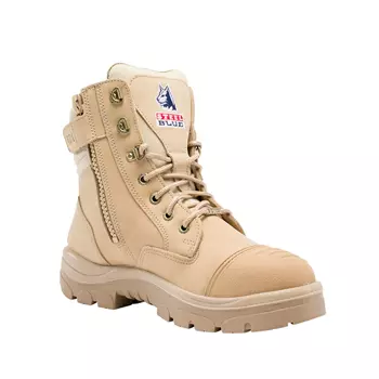 Steel Blue Southern Cross Zip safety boots S3, Sand