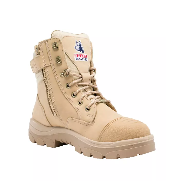Steel Blue Southern Cross Zip safety boots S3, Sand, large image number 0
