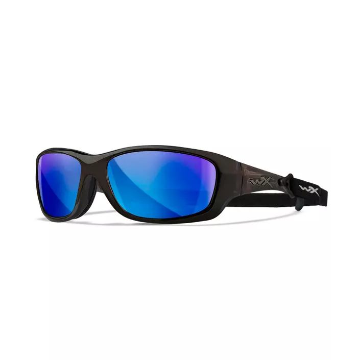 Wiley X Gravity sunglasses, Blue/Black, Blue/Black, large image number 3