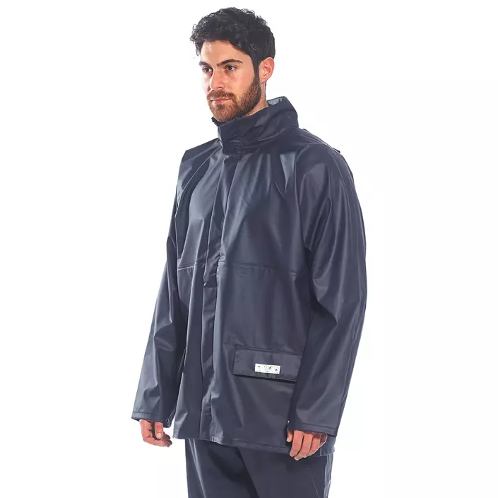 Portwest FR Sealtex rain jacket, Marine Blue, large image number 1