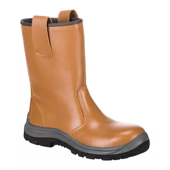 Portwest Steelite Rigger safety boots S1P, Brown