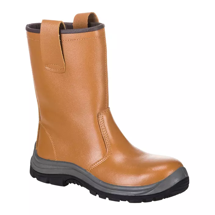 Portwest Steelite Rigger safety boots S1P, Brown, large image number 0
