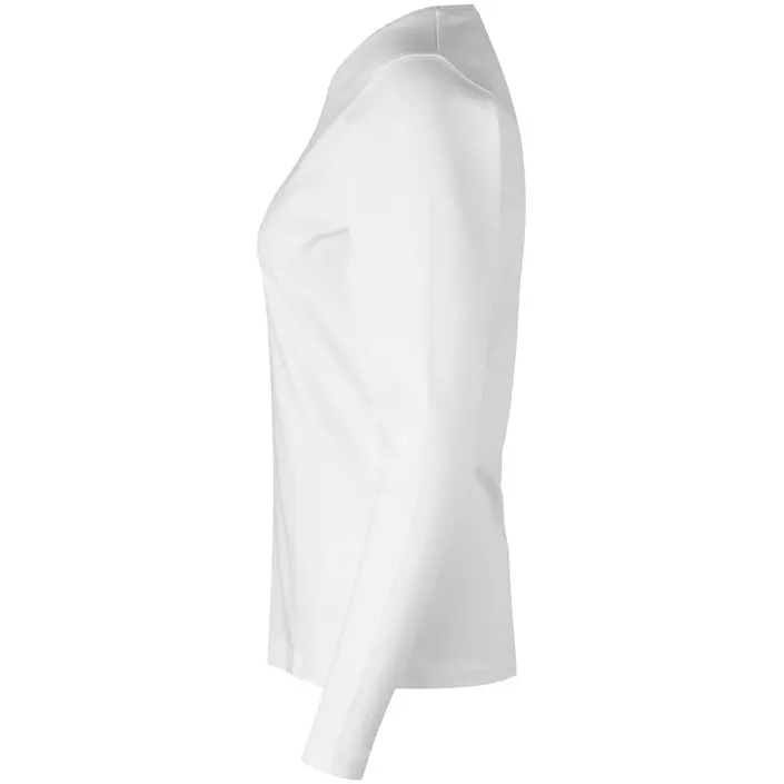 ID Interlock long-sleeved women's T-shirt, White, large image number 2