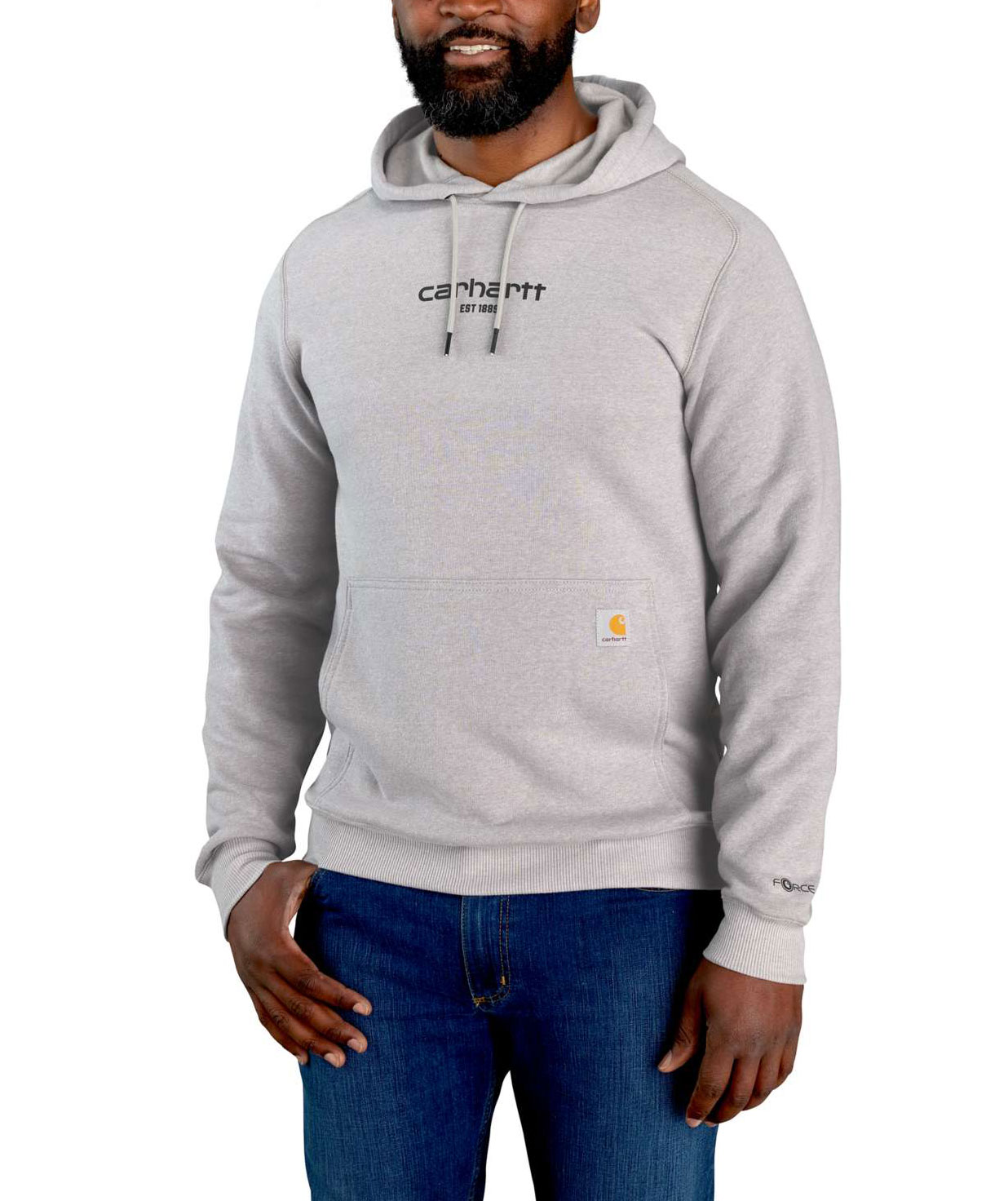 Carhartt Force Graphic hoodie, Asphalt Heather, large image number 1