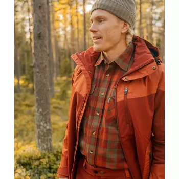 Pinewood Härjedalen regular fit flannel skovmandsskjorte