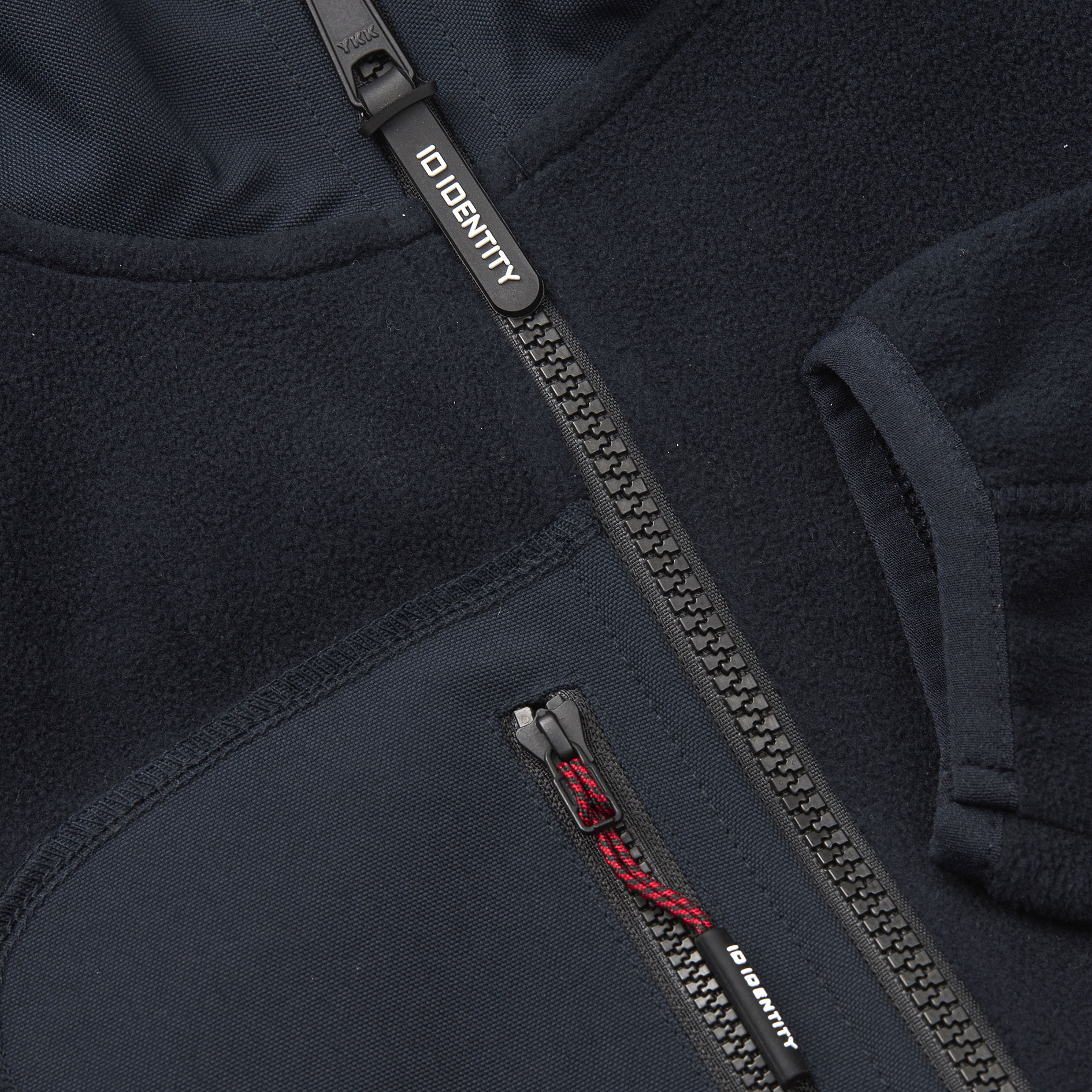 ID Women's fleece jacket, Navy, large image number 4