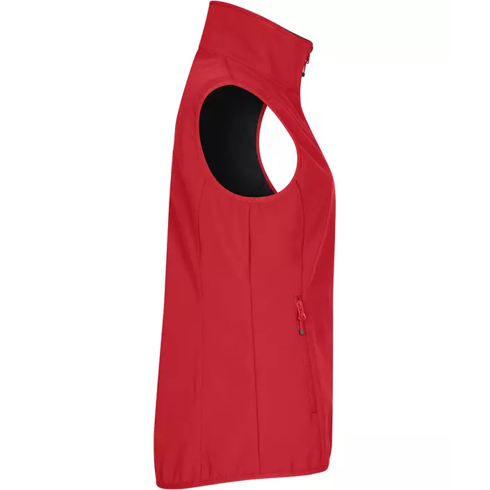 Clique Classic women's softshell vest, Red, large image number 2