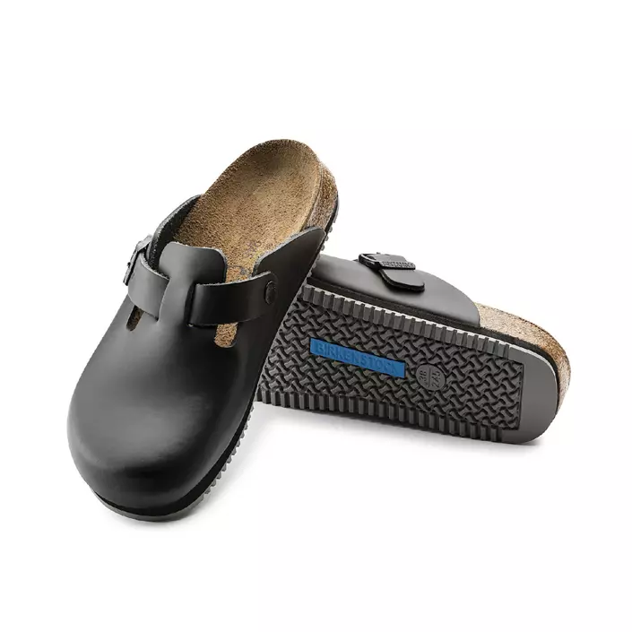 Birkenstock Boston Supergrip Regular Fit sandals, Black, large image number 2