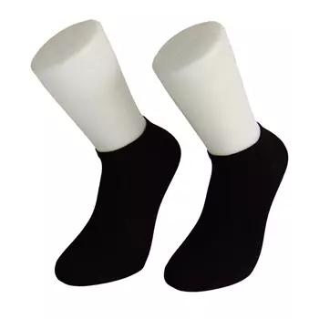 VM Footwear Bamboo Short Functional 3-pack socks, Black