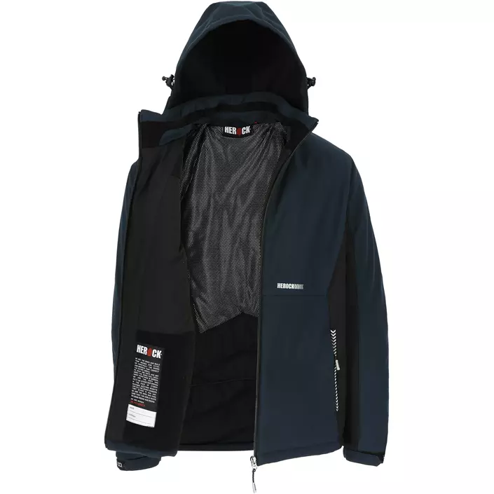 HEROCK Taris gefüttert Softshelljacke, Navy, large image number 3