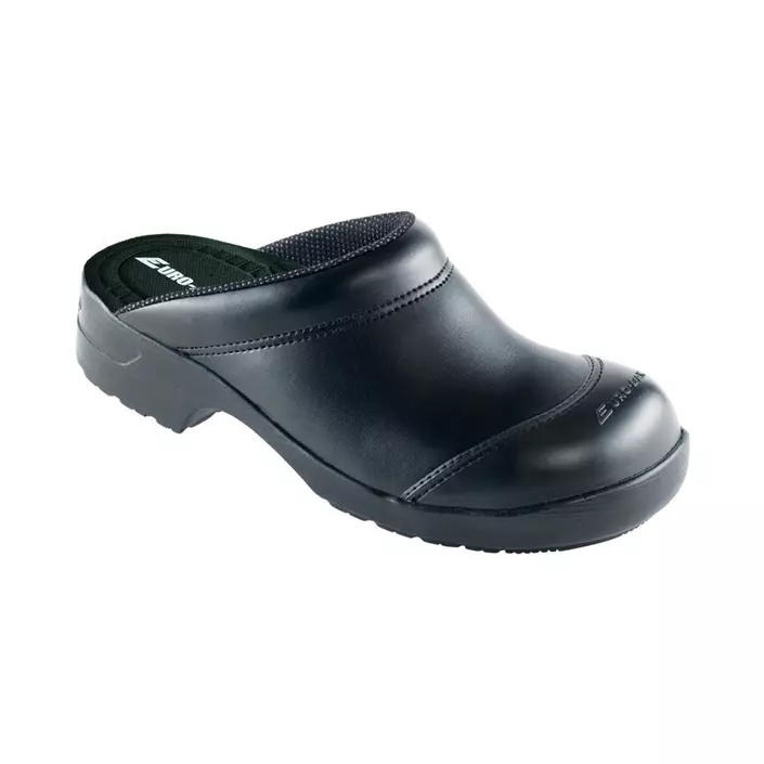 Euro-Dan Flex safety clogs with high instep SB, Black, large image number 0