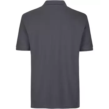 ID PRO Wear Polo T-skjorte med brystlomme, Silver Grey