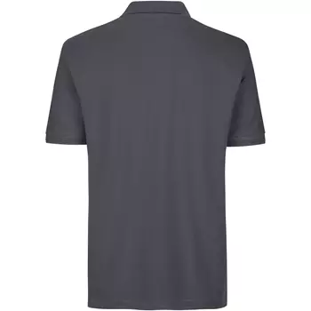 ID PRO Wear Polo shirt with chest pocket, Silver Grey