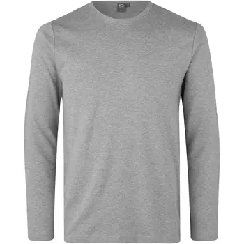 ID Interlock long-sleeved T-shirt, Grey Melange