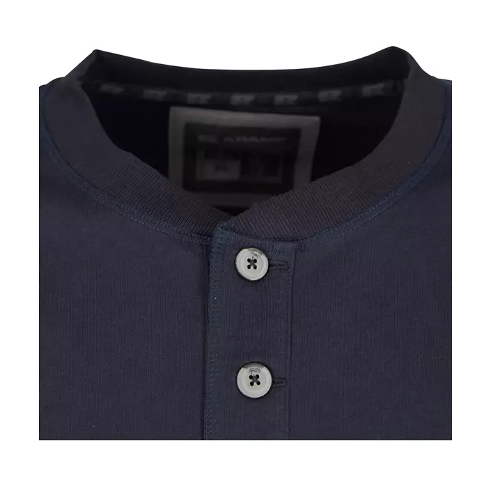 Kramp Technical Grandad long-sleeved T-shirt, Marine Blue, large image number 1
