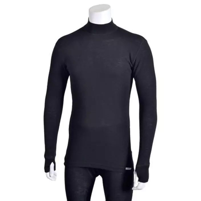 by Mikkelsen baselayer sweater with merino wool, Black, large image number 0