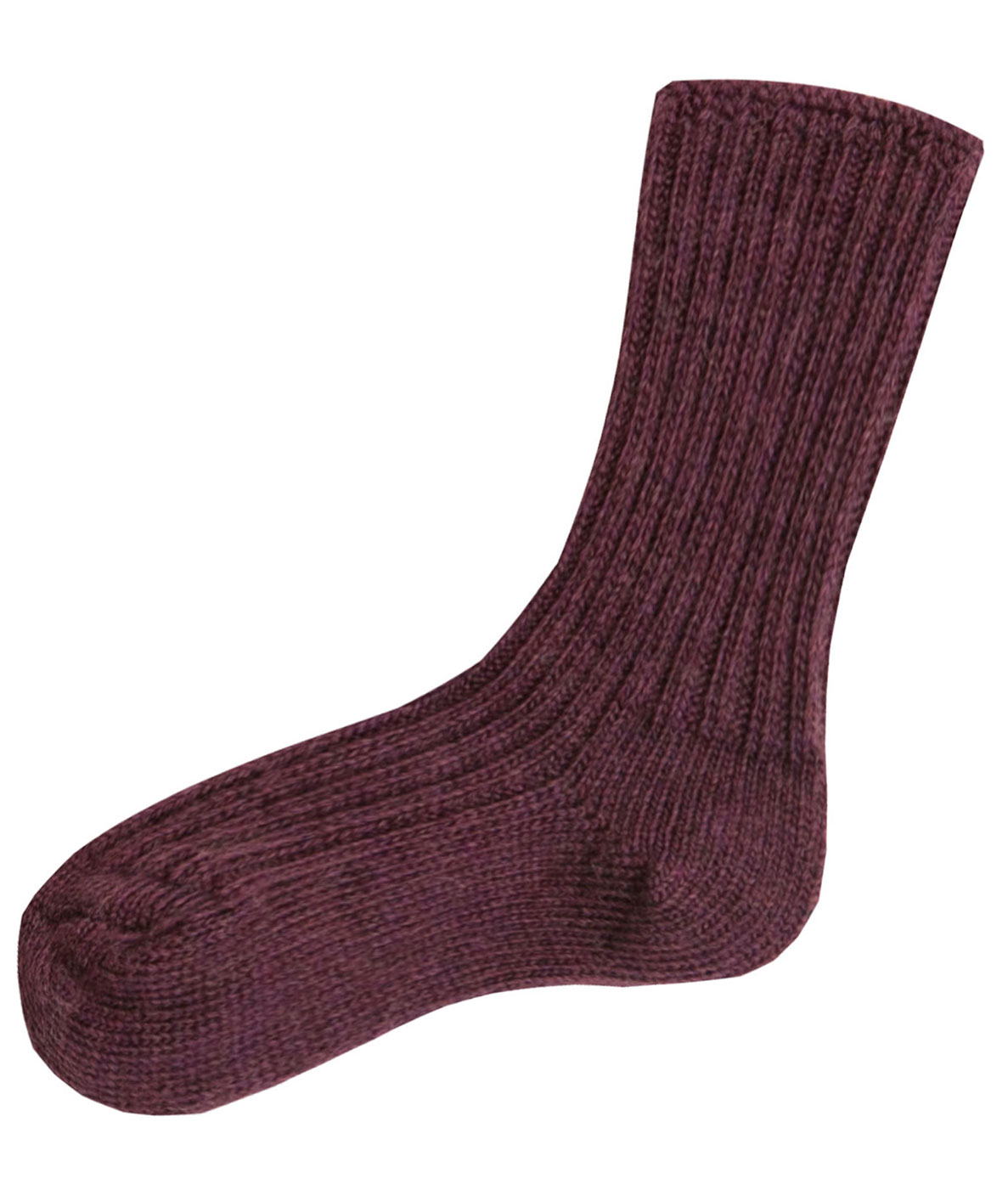 Joha&nbsp;uld str&oslash;mper, Aubergine Melange