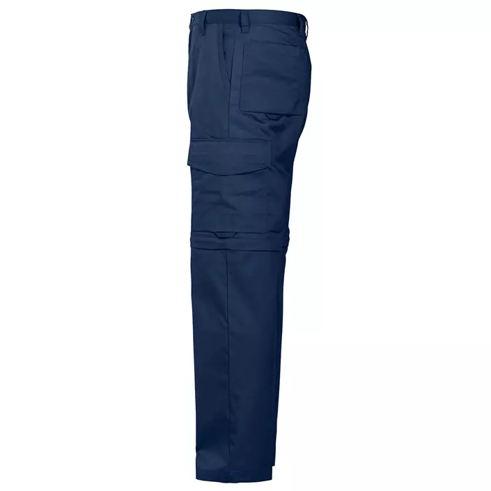 ProJob service trousers with zip off 2502, Marine Blue, large image number 1