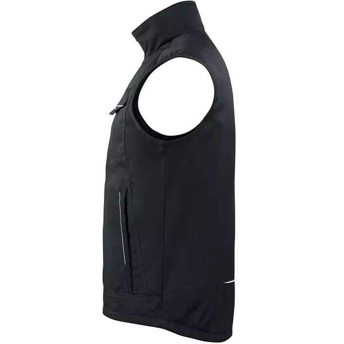 ProJob lined waistcoat, Black, large image number 2