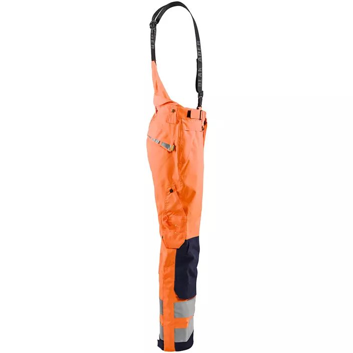 Blåkläder skalbukser, Hi-vis Orange/Marine, large image number 3