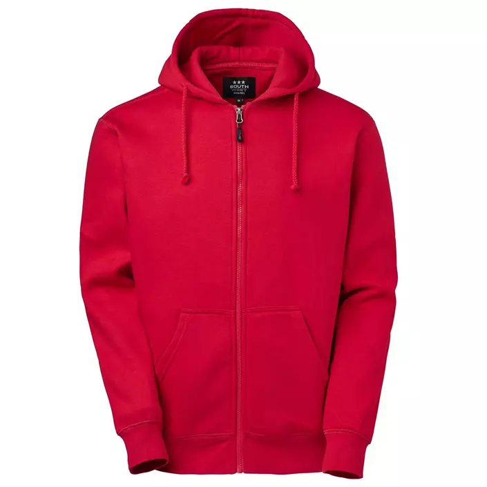 South West Parry hoodie with full zipper, Red, large image number 0