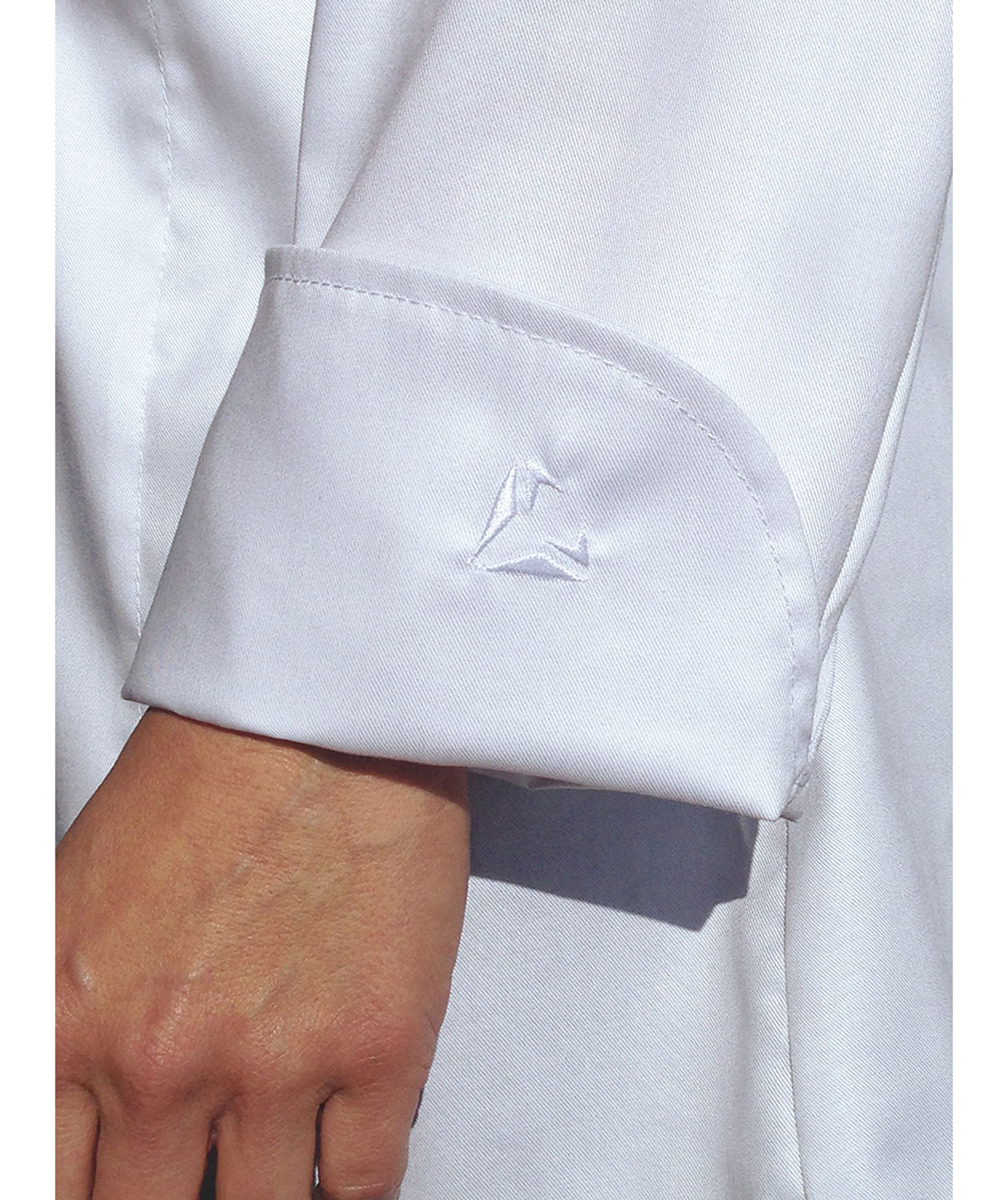 Karlowsky DIAMOND CUT&reg; dame kokkejakke, Hvit