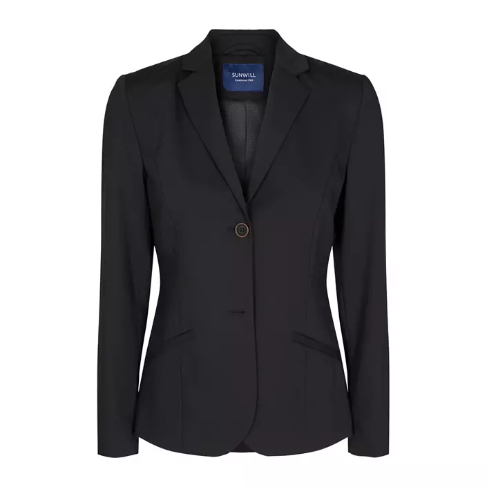 Sunwill Traveller Bistretch Regular fit women's blazer, Black, large image number 0