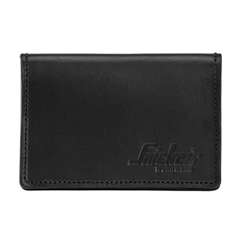 Snickers leather card holder, Black