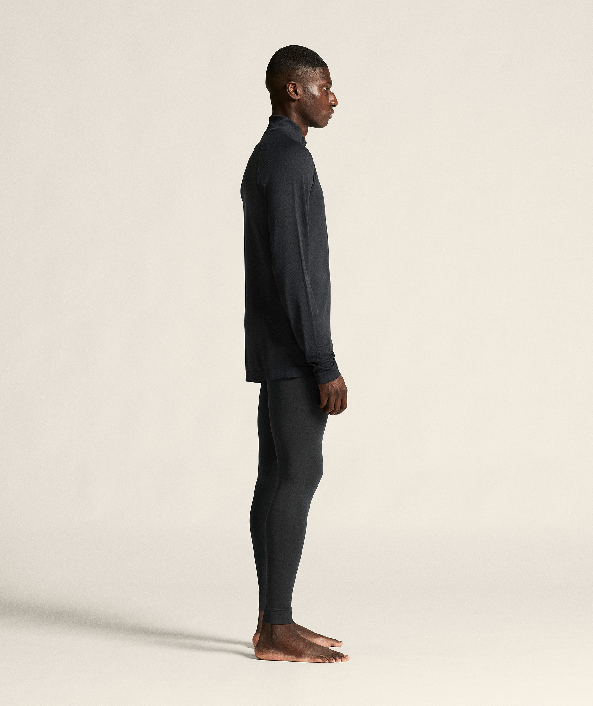 Craft Active Comfort 2 half zip baselayer sweater, Black, large image number 7